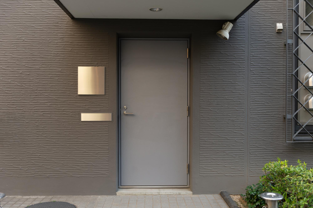 New York City Solid Steel Front Door